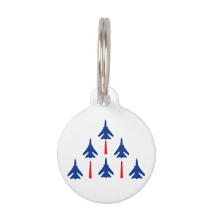 Placa Para Mascotas Aviones militares