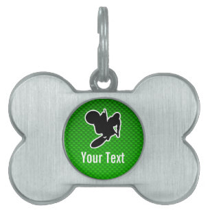 Placa Para Mascotas Azote del motocrós
