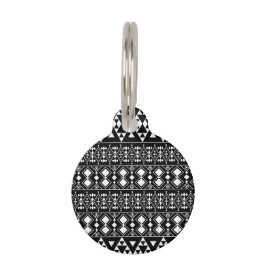 Placa Para Mascotas Azteca