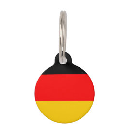 Placa Para Mascotas Bandera de Alemania