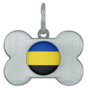Placa Para Mascotas Bandera de Gelderland