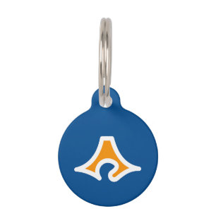 Placa Para Mascotas Bandera de la prefectura de Shizuoka, Japón