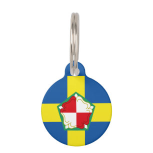 Placa Para Mascotas Bandera de Pembrokeshire Etiqueta de identificació