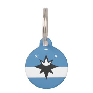 Placa Para Mascotas Bandera de Springfield, Misuri