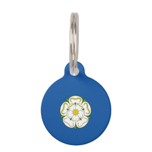 Placa Para Mascotas Bandera de Yorkshire