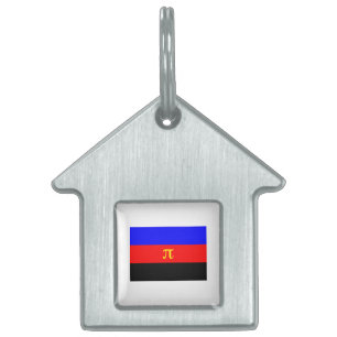 Placa Para Mascotas BANDERA DEL ORGULLO POLIAMOROSA OFICIAL -.png