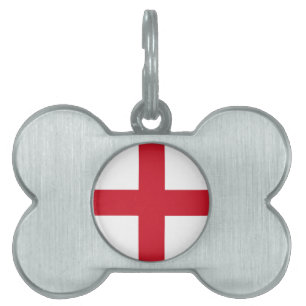 Placa Para Mascotas Bandera inglesa