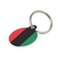 Bandera roja, negra y verde