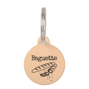 Placa Para Mascotas Barra de pan