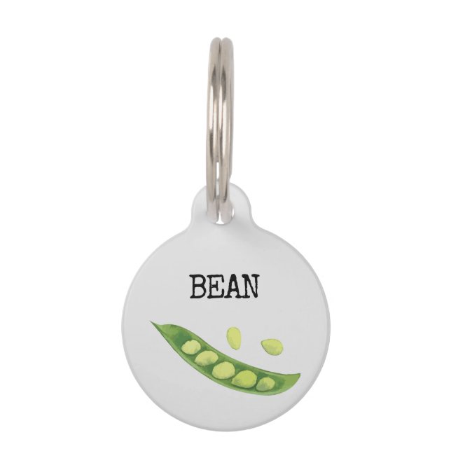 Placa Para Mascotas Bean (Anverso)
