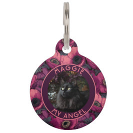Placa Para Mascotas Beautiful Fur Parent Gift Anemone Print