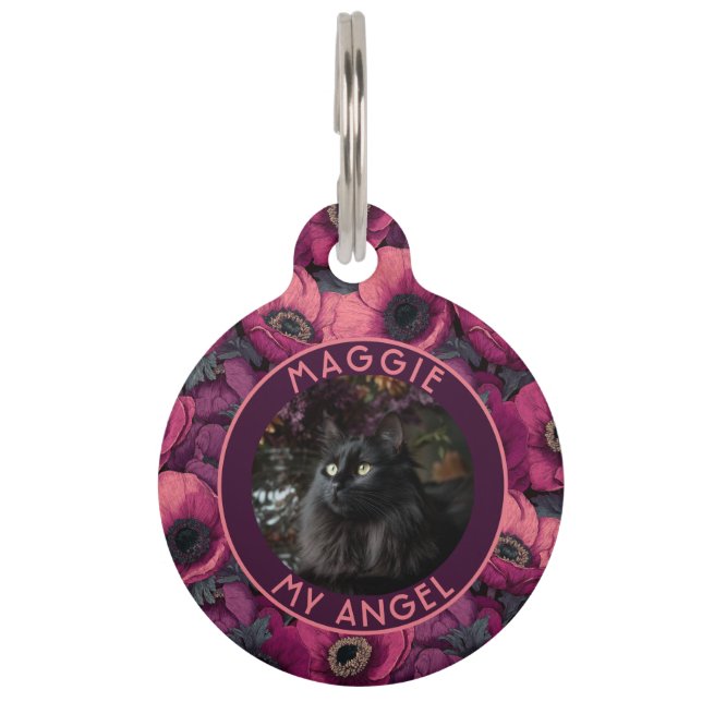 Placa Para Mascotas Beautiful Fur Parent Gift Anemone Print (Anverso)