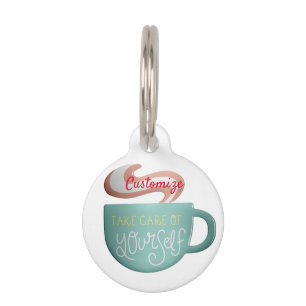 Placa Para Mascotas Bebida Hygge Cuidado Personal Thunder_Cove