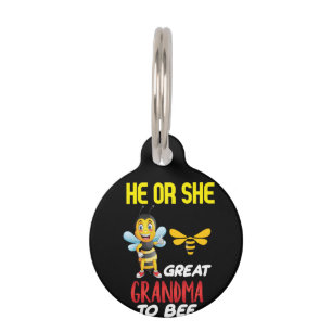 Placa Para Mascotas Beekeeper Art Great Grandma To Aee