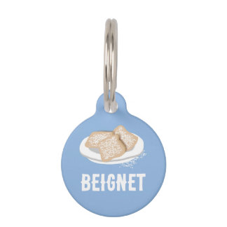 PLACA PARA MASCOTAS BEIGNET
