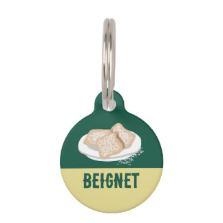 PLACA PARA MASCOTAS BEIGNET