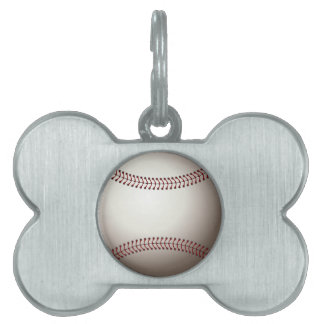 Placa Para Mascotas Béisbol