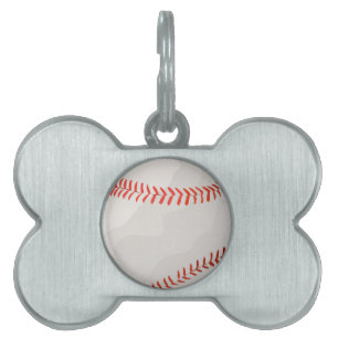 Placa Para Mascotas Béisbol
