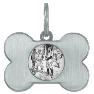 Placa Para Mascotas Béisbol: Jugadores
