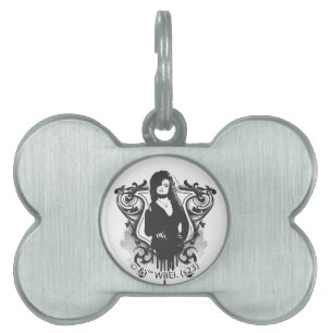 Placa Para Mascotas Bellatrix Lestrange Dark Arts Design
