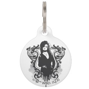 Placa Para Mascotas Bellatrix Lestrange Dark Arts Design