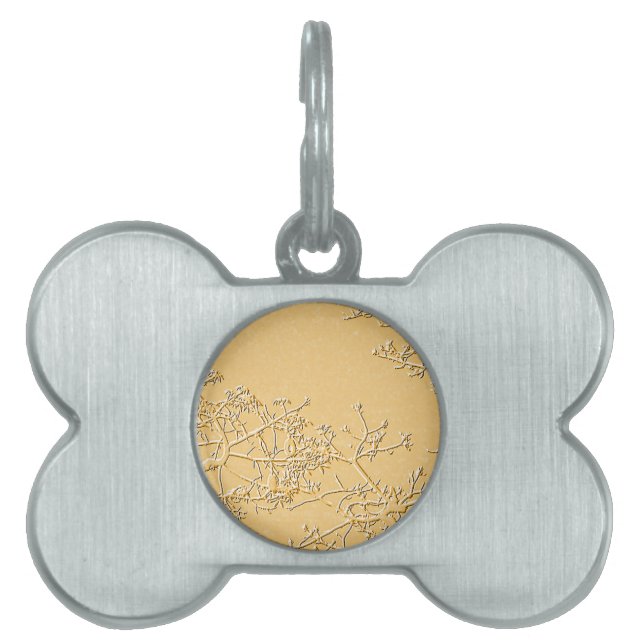 Placa Para Mascotas Benditas sean. (Frente)