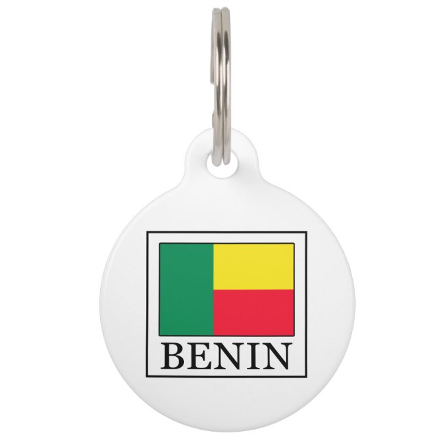 Placa Para Mascotas Benín (Anverso)