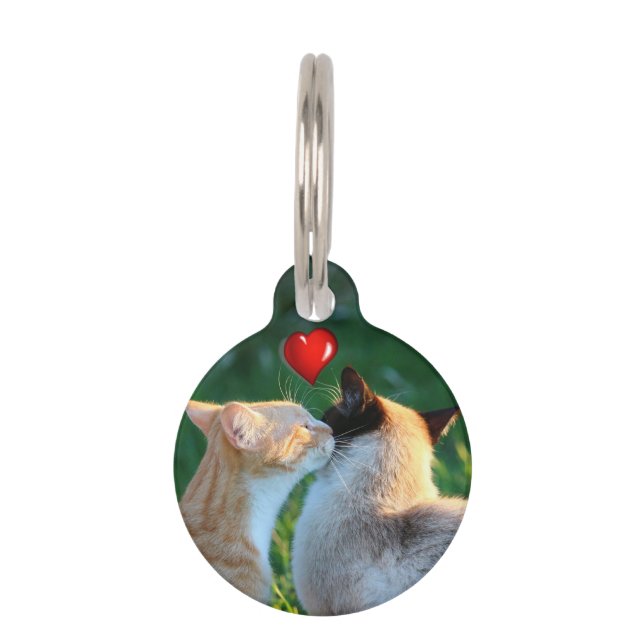 Placa Para Mascotas Beso (Anverso)