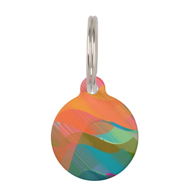 Placa Para Mascotas Béziers océano (Anverso)