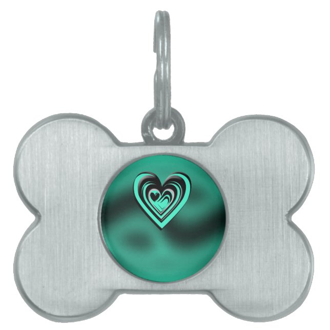 Placa Para Mascotas bff ~ lovebirds (Frente)