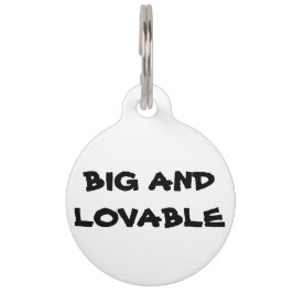 Placa Para Mascotas Blue Line fino