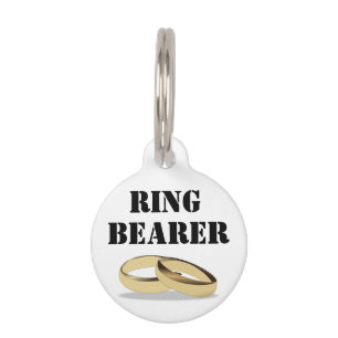 Placa Para Mascotas Boda Ring Bearer