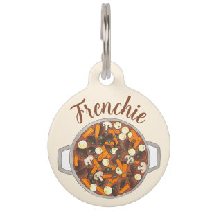 Placa Para Mascotas Boeuf Bourguignon Beef Burgundy Stew comida france