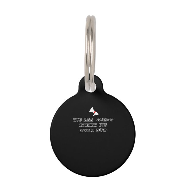 Placa Para Mascotas Bonitos en funciones Sus Premium (Anverso)