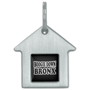 Placa Para Mascotas Boogie Down Bronx, NYC
