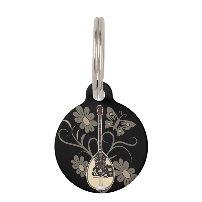 Placa Para Mascotas Bouzouki (Anverso)