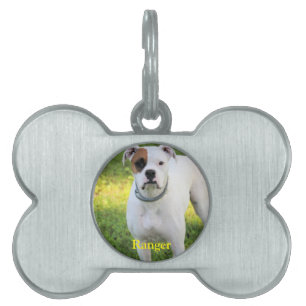 Placa Para Mascotas Boxeador