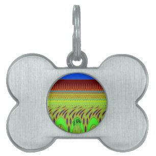 Placa Para Mascotas Br Feliz de tener un buen día