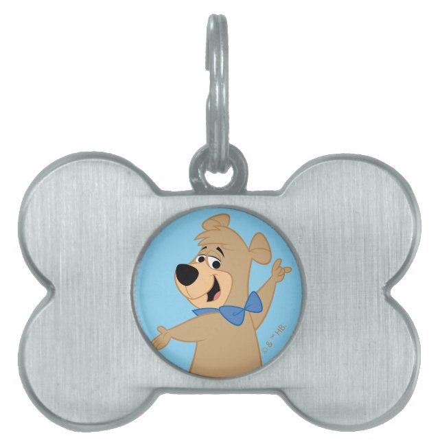 Placa Para Mascotas Brazos De Oso De Boo Amplio (Frente)