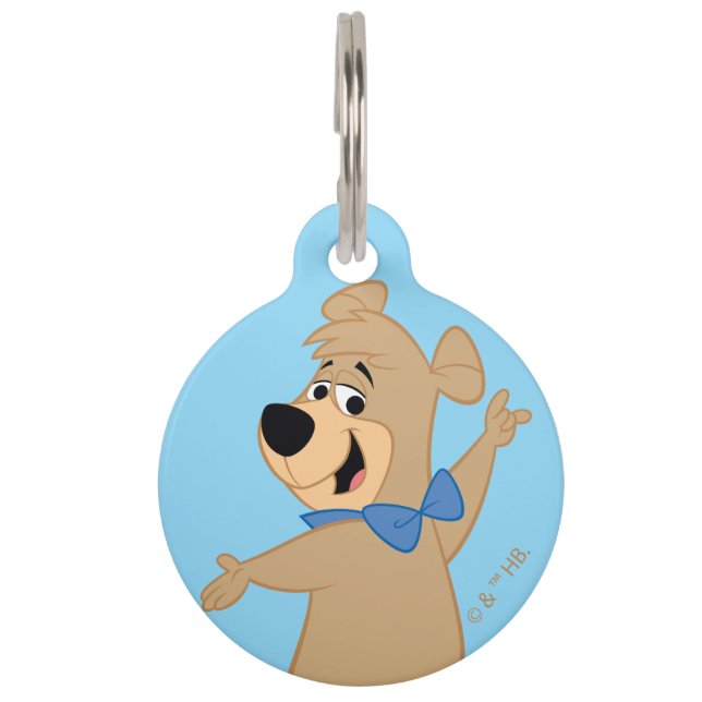 Placa Para Mascotas Brazos De Oso De Boo Amplio (Anverso)