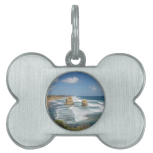 Placa Para Mascotas Brillo de Playa