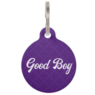 PLACA PARA MASCOTAS BUEN CHICO