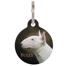 Placa Para Mascotas Bull terrier