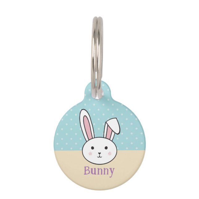 Placa Para Mascotas Bunny (Anverso)