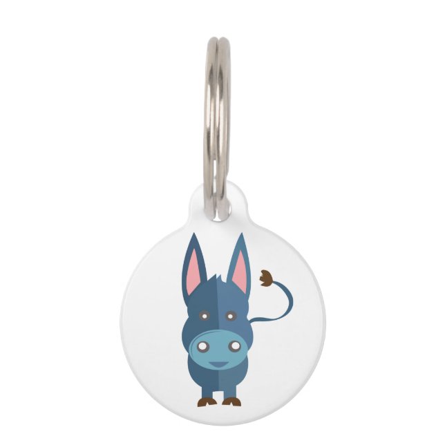 Placa Para Mascotas Burro (Anverso)