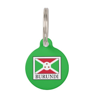 Placa Para Mascotas Burundi