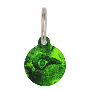 Placa Para Mascotas buscando verde