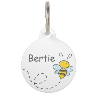 Placa Para Mascotas Busy Bee