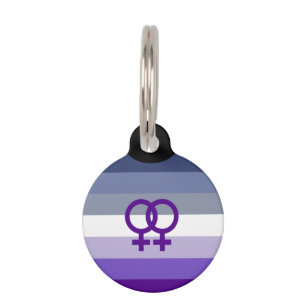 Placa Para Mascotas Butch Lesbian Love WLW Primen