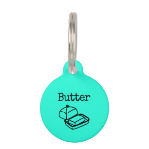 Placa Para Mascotas Butter